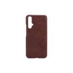 ONSALA Mobile Cover Brown with Cardpocket Huawei Nova 5T  ONSALA Mobile Cover Brown with Cardpocket Huawei Nova 5T