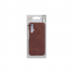 ONSALA Mobile Cover Brown with Cardpocket Huawei Nova 5T  ONSALA Mobile Cover Brown with Cardpocket Huawei Nova 5T