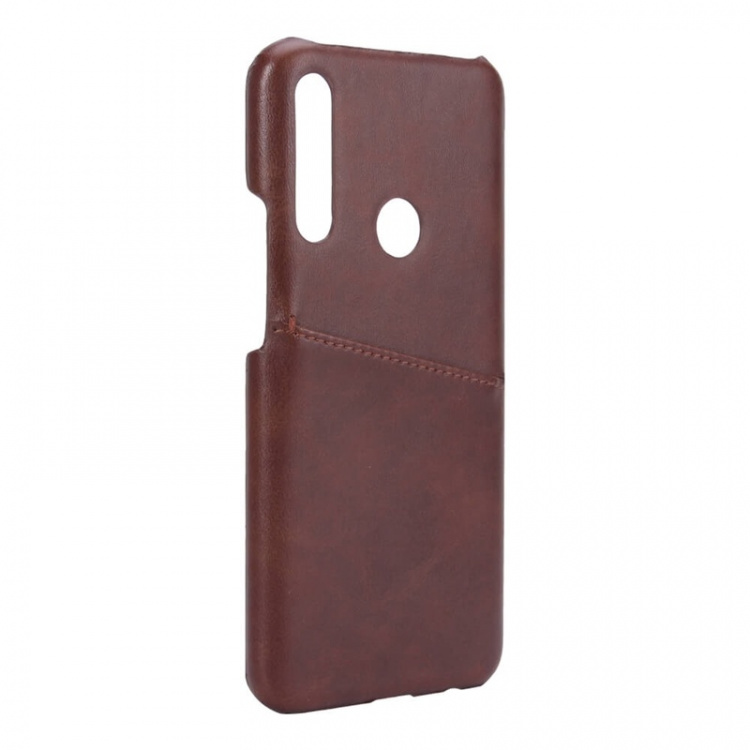 ONSALA Mobile Cover Brown with Cardpocket Huawei P Smart Z  ONSALA Mobile Cover Brown with Cardpocket Huawei P Smart Z