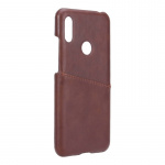 ONSALA Mobile Cover Brown with Cardpocket Huawei Y6 