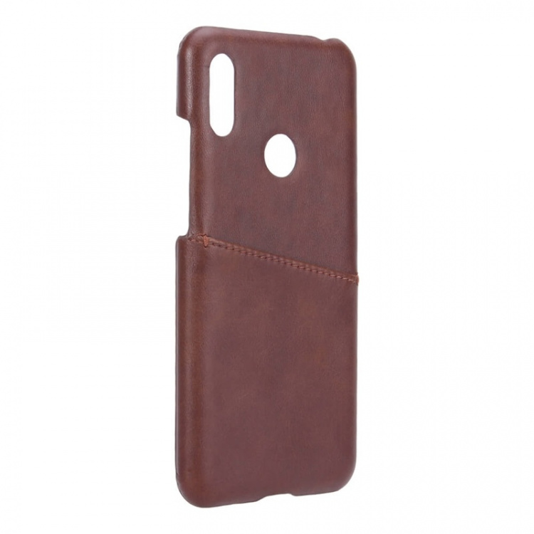 ONSALA Mobile Cover Brown with Cardpocket Huawei Y6 
