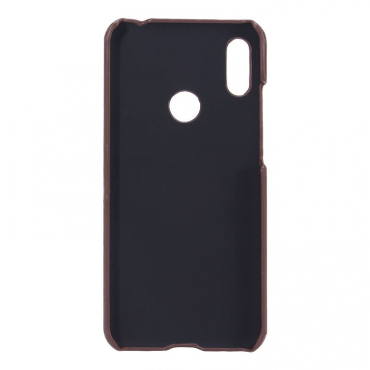 ONSALA Mobile Cover Brown with Cardpocket Huawei Y6 
