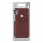 ONSALA Mobile Cover Brown with Cardpocket Huawei Y6 