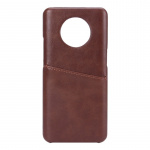 ONSALA Mobile Cover Brown with Cardpocket Oneplus 7T 