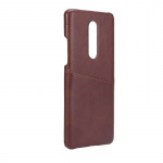 ONSALA Mobile Cover Brown with Cardpocket Oneplus 8  ONSALA Mobile Cover Brown with Cardpocket Oneplus 8