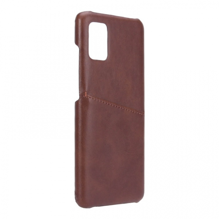 ONSALA Mobile Cover Brown with Cardpocket Samsung Galaxy A51 