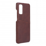ONSALA Mobile Cover Brown with Cardpocket Samsung Galaxy S20  ONSALA Mobile Cover Brown with Cardpocket Samsung Galaxy S20