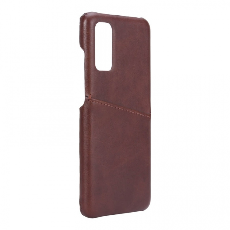 ONSALA Mobile Cover Brown with Cardpocket Samsung Galaxy S20  ONSALA Mobile Cover Brown with Cardpocket Samsung Galaxy S20