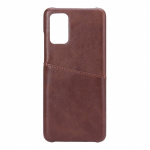 ONSALA Mobile Cover Brown with Cardpocket Samsung Galaxy S20 Plus 
