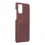 ONSALA Mobile Cover Brown with Cardpocket Samsung Galaxy S20 Plus 