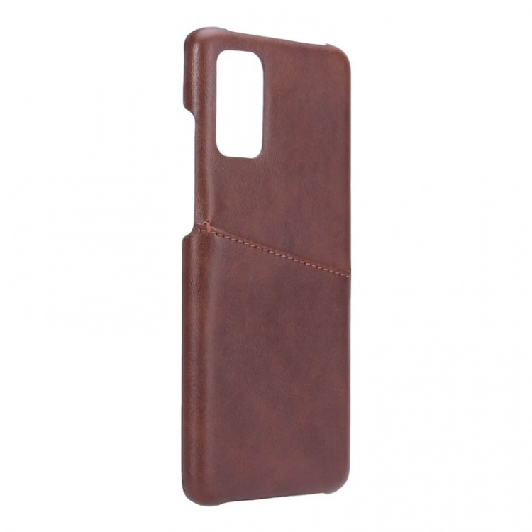 ONSALA Mobile Cover Brown with Cardpocket Samsung Galaxy S20 Plus 