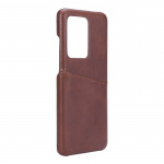 ONSALA Mobile Cover Brown with Cardpocket Samsung Galaxy S20 Ultra  ONSALA Mobile Cover Brown with Cardpocket Samsung Galaxy S20 Ultra