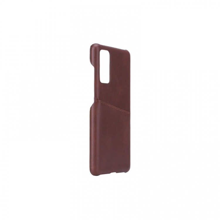 ONSALA Mobile Cover Brown with Cardpocket Samsung S20FE