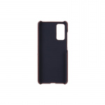 ONSALA Mobile Cover Brown with Cardpocket Samsung S20FE