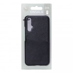 ONSALA Mobile Cover Black with Cardpocket Huawei Nova 5T  ONSALA Mobile Cover Black with Cardpocket Huawei Nova 5T