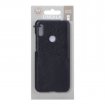 ONSALA Mobile Cover Black with Cardpocket Huawei Y6 