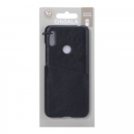 ONSALA Mobile Cover Black with Cardpocket Huawei Y6 