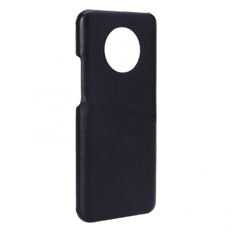 ONSALA Mobile Cover Black with Cardpocket Oneplus 7T  ONSALA Mobile Cover Black with Cardpocket Oneplus 7T