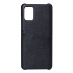 ONSALA Mobile Cover Black with Cardpocket Samsung Galaxy A71 