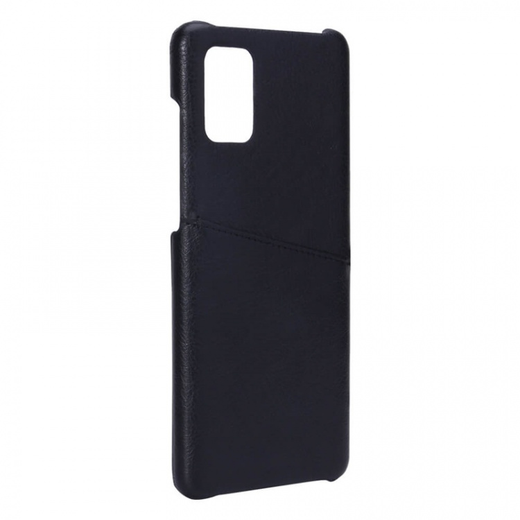 ONSALA Mobile Cover Black with Cardpocket Samsung Galaxy A71 