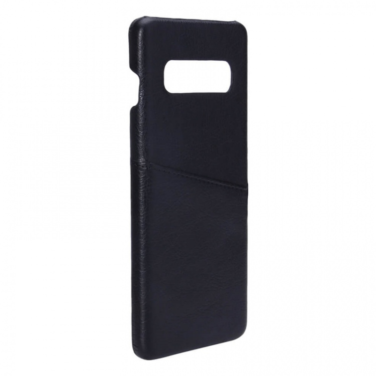 ONSALA Mobile Cover Black with Cardpocket Samsung Galaxy S10 Plus  ONSALA Mobile Cover Black with Cardpocket Samsung Galaxy S10 Plus