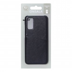 ONSALA Mobile Cover Black with Cardpocket Samsung Galaxy S20  ONSALA Mobile Cover Black with Cardpocket Samsung Galaxy S20