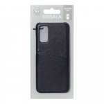 ONSALA Mobile Cover Black with Cardpocket Samsung Galaxy S20  ONSALA Mobile Cover Black with Cardpocket Samsung Galaxy S20