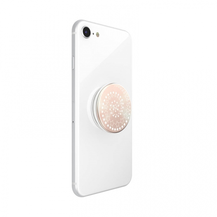 POPSOCKETS BackSpin Alum Starry Eye Removable Grip with Standfunction LUXE Spin