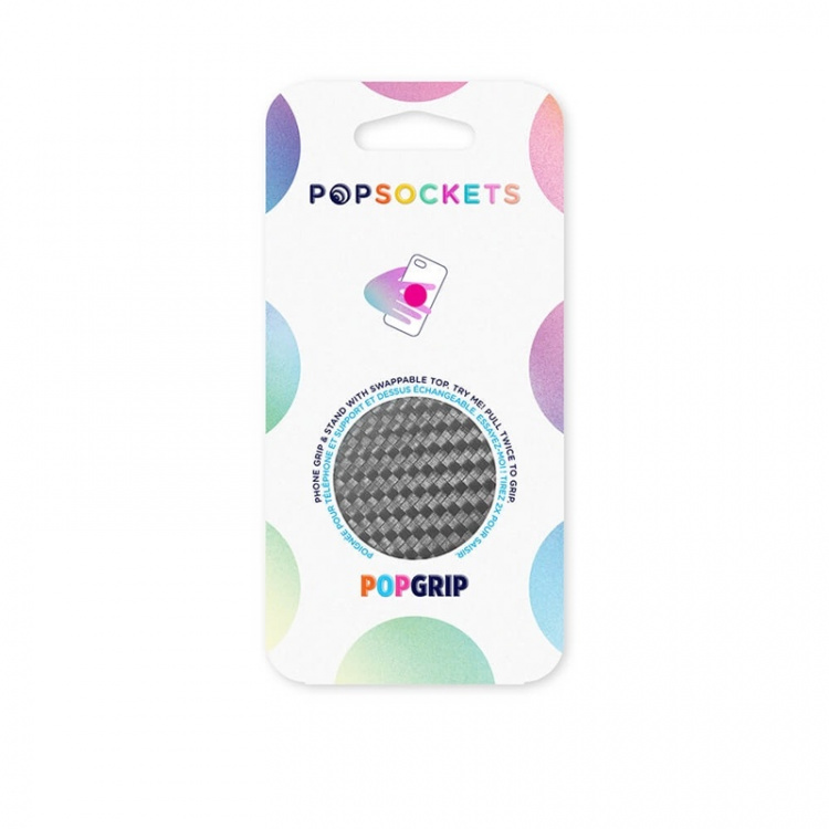 POPSOCKETS Carbonite Weave Removable Grip with Standfunction