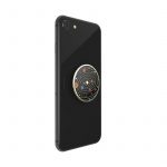 POPSOCKETS Enamel Solar flare Black Removable Grip with Standfunction Premium 