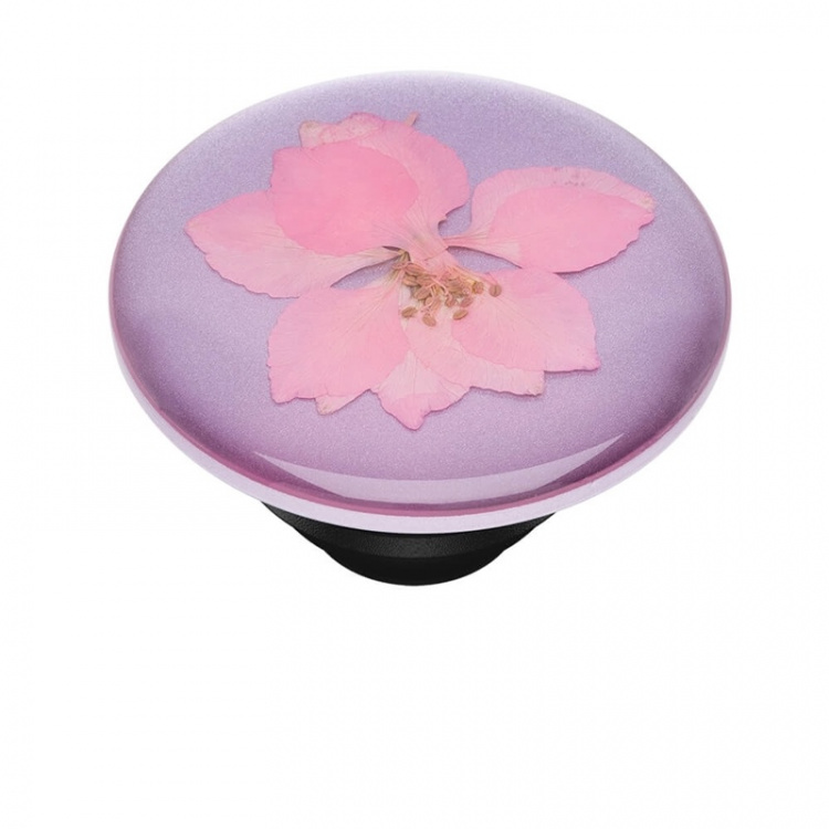 POPSOCKETS Pressed Flower Delphinium Removable Grip with Standfunction Premium 