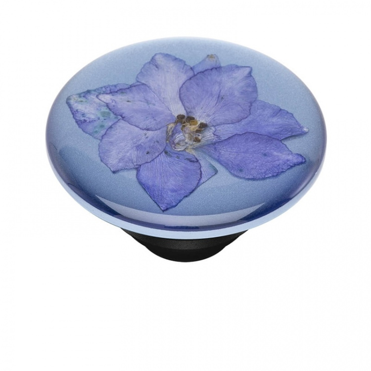 POPSOCKETS Pressed Flower Larkspur Removable Grip with Standfunction Premium  POPSOCKETS Pressed Flower Larkspur Removable Grip with Standfunction Premium