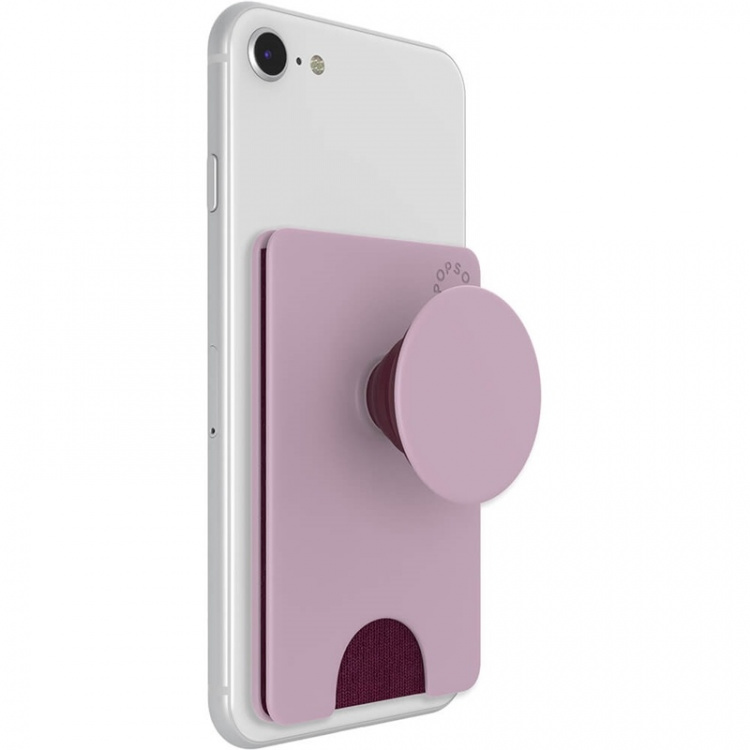 POPSOCKETS Wallet Blush Pink Removable Grip and PopWallet+