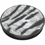 POPSOCKETS Vegan Leather Zebra Removable Grip with Standfunction Premium 