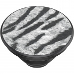 POPSOCKETS Vegan Leather Zebra Removable Grip with Standfunction Premium 