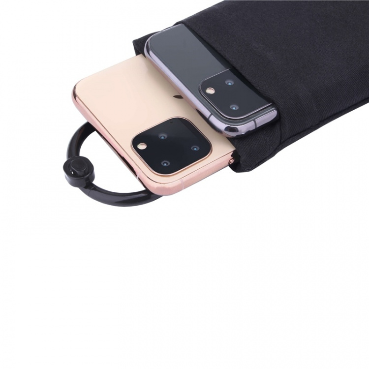 RADICOVER Radiation protected Mobile bag Small Black RADICOVER Radiation protected Mobile bag Small Black