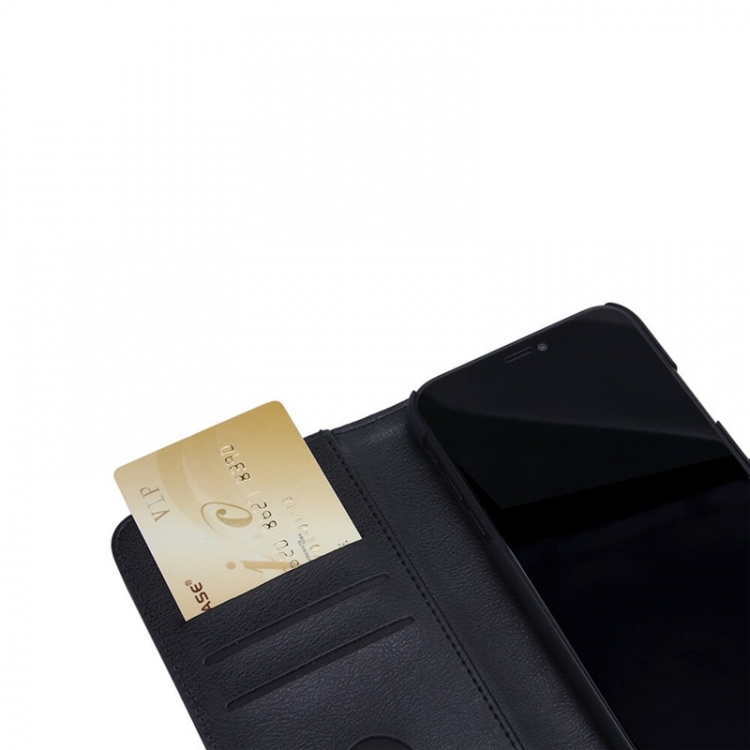RADICOVER Radiation protected Mobilewallet PU iPhone 11 Flipcover Black 
