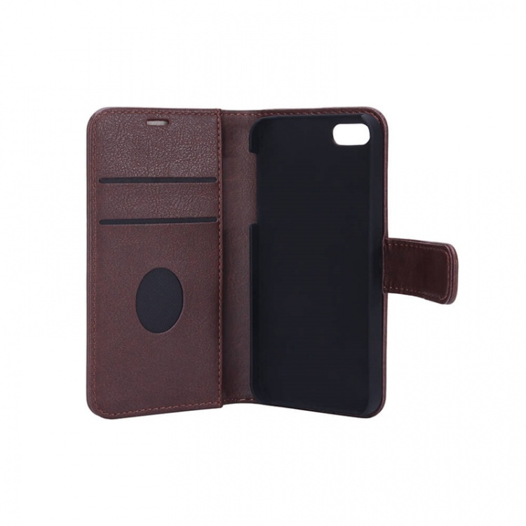 RADICOVER Radiation protected Mobilewallet PU iPhone 5/5S/SE Flipcover Brown RADICOVER Radiation protected Mobilewallet PU iPhone 5/5S/SE Flipcover Brown