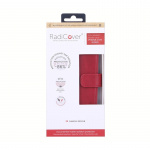 RADICOVER Radiationprotected Mobilewallet PU iPhone 6/7/8/SE Flipcover Red