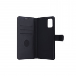RADICOVER Radiation protected Mobilewallet PU Samsung Galaxy A71 Flipcover Black 