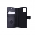 RADICOVER Radiation protected Mobilewallet Leather iPhone 12/12 Pro 2in1 Magnet Black 3-Led RFID RADICOVER Radiation protected Mobilewallet Leather iPhone 12/12 Pro 2in1 Magnet Black 3-Led RFID