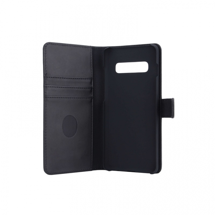 RADICOVER Radiation protected Mobilewallet Leather Samsung Galaxy S10 PLUS 2in1 Magnetcover Black