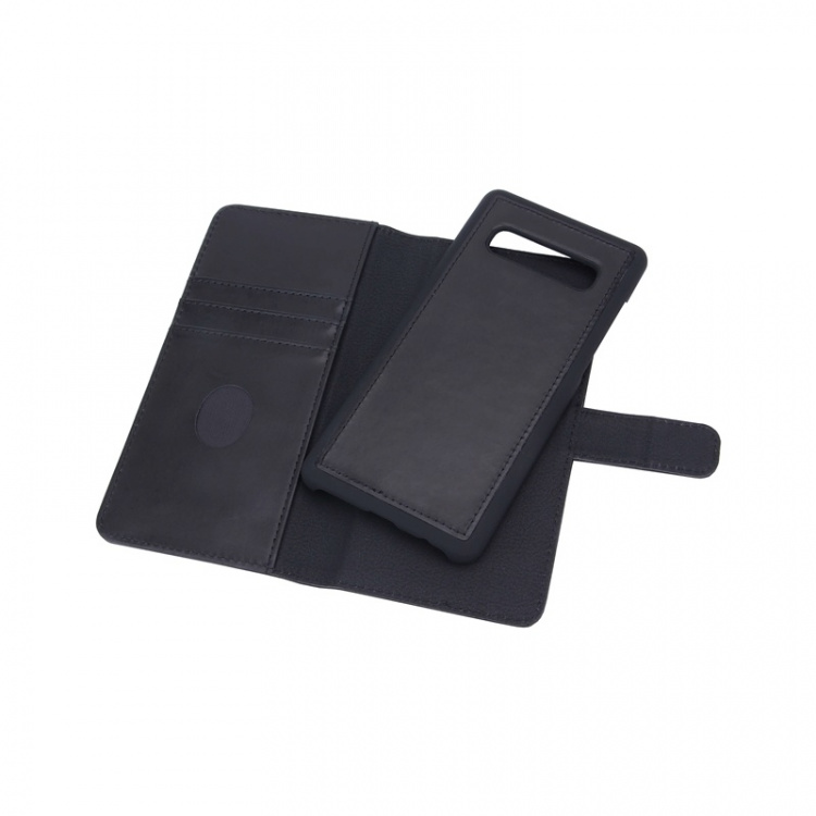 RADICOVER Radiation protected Mobilewallet Leather Samsung Galaxy S10 PLUS 2in1 Magnetcover Black