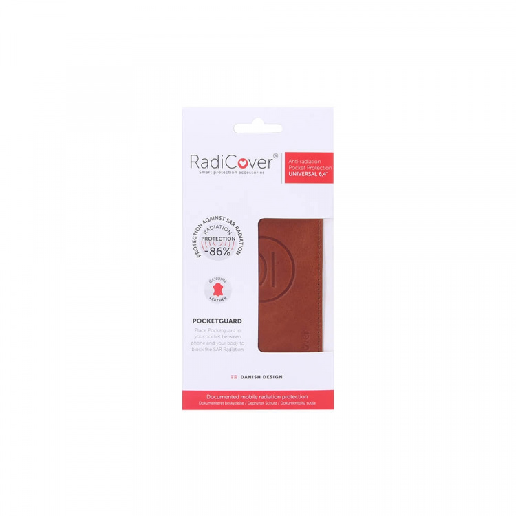 RADICOVER Radiation protected Pocket Guard Leather Universal 6,4 RADICOVER Radiation protected Pocket Guard Leather Universal 6,4