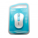 RAPOO Mice M10+ 2.4 GHz Wireless Optical Blue