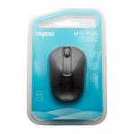 RAPOO Mice M10+ 2.4 GHz Wireless Optical Black