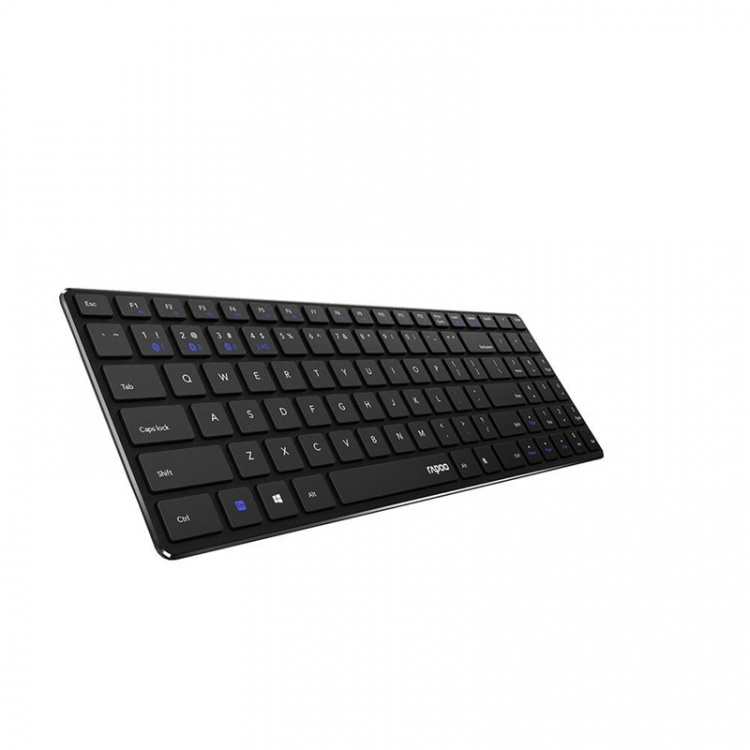 RAPOO Keyboard E9100M Multi-Mode Wireless Black RAPOO Keyboard E9100M Multi-Mode Wireless Black