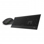 RAPOO Keyboard/Mice Set 9500M Multi-Mode Wireless Black