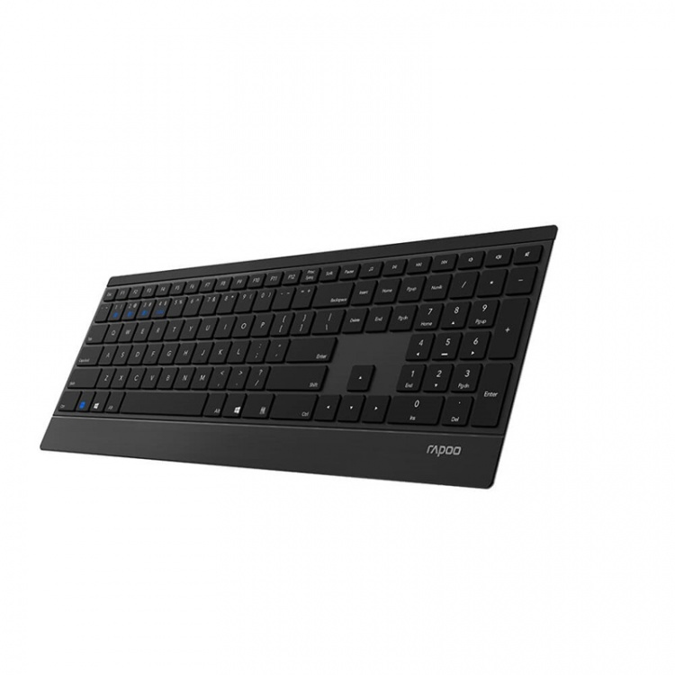 RAPOO Keyboard/Mice Set 9500M Multi-Mode Wireless Black