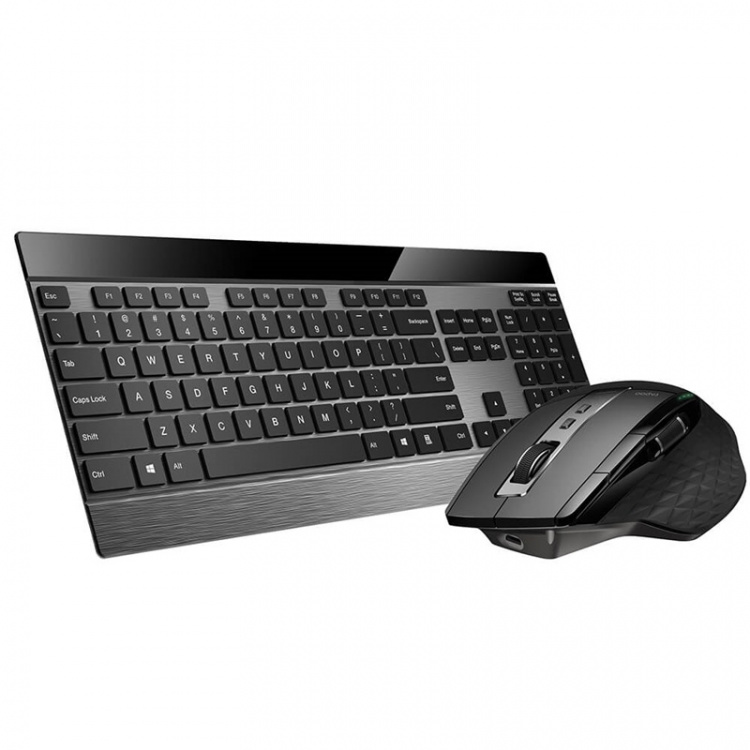 RAPOO Keyboard/Mice Set 9900M Multi-Mode Wireless Black